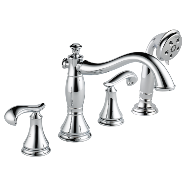Delta Cassidy T4797 Roman Tub with Hand Shower Trim - Less Handles