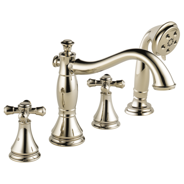 Delta Cassidy T4797 Roman Tub with Hand Shower Trim - Less Handles