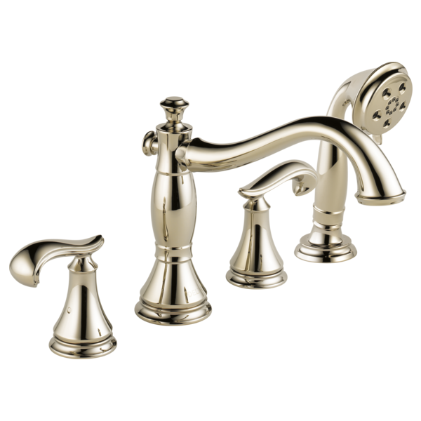 Delta Cassidy T4797 Roman Tub with Hand Shower Trim - Less Handles