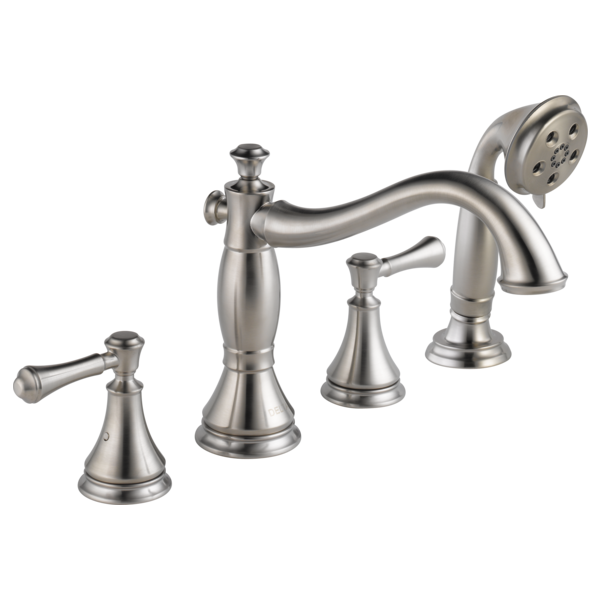 Delta Cassidy T4797 Roman Tub with Hand Shower Trim - Less Handles