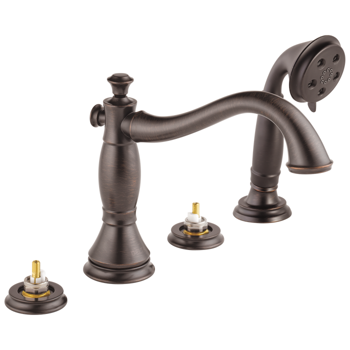 Delta Cassidy T4797 Roman Tub with Hand Shower Trim - Less Handles