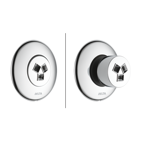 Delta T50010 HydraChoice Round Body Spray Trim