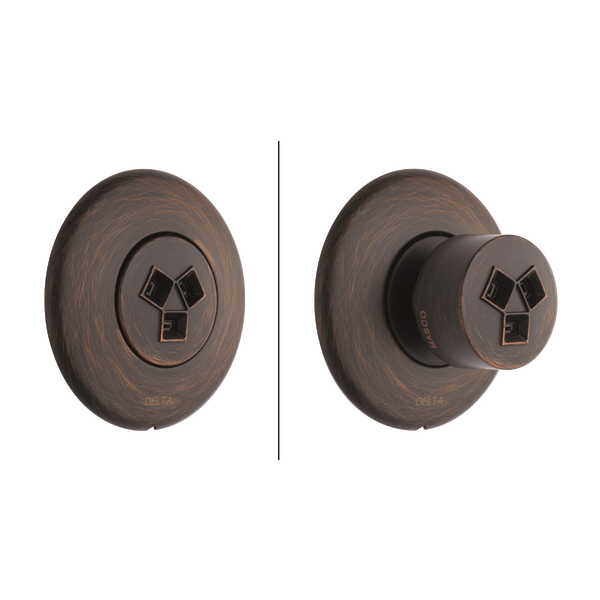 Delta T50010 HydraChoice Round Body Spray Trim