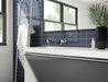 Delta Zura T574LF Single Handle Wall Mount Bathroom Faucet Trim, chrome - view 2