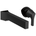 Delta Zura T574LF Single Handle Wall Mount Bathroom Faucet Trim, matte black