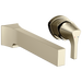 Delta Zura T574LF Single Handle Wall Mount Bathroom Faucet Trim, polished nickel