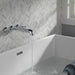 Delta Trinsic T5759 Wall Mounted Tub Filler, chrome - view 2