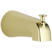 Delta Universal Showering Components U1075 Diverter Tub Spout, polished brass