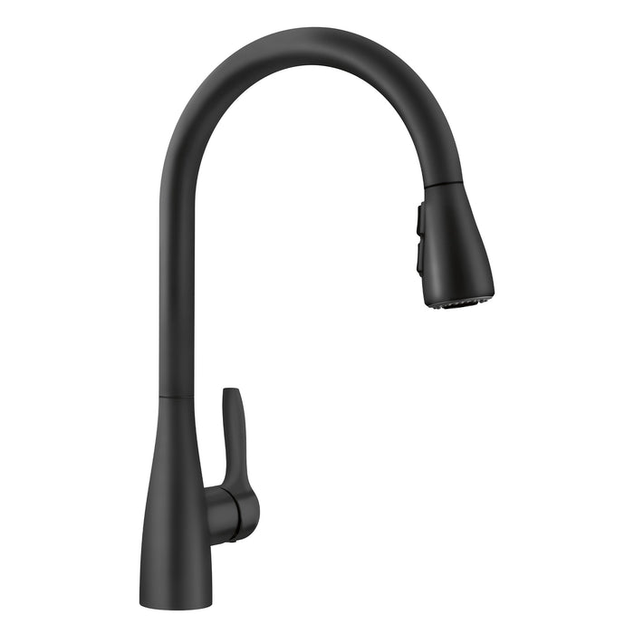 BLANCO 443027 Atura Pull-Down Kitchen Faucet 1.5 GPM - Matte Black