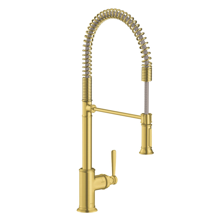 AXOR Montreux Semi-Pro Kitchen Faucet 2-Spray, 1.75 GPM