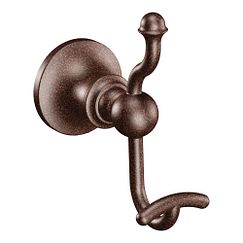 Moen DN4403 Oil rubbed bronze double robe hook