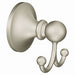 Moen DN8203 Brushed nickel double robe hook