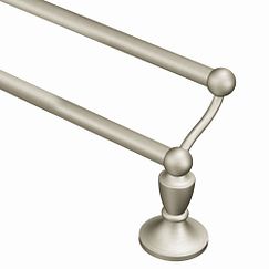 Moen DN8222 Brushed nickel 24" double towel bar