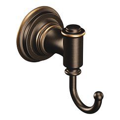 Moen DN9103 Mediterranean bronze single robe hook