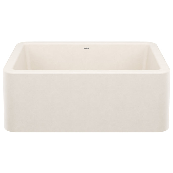 BLANCO 443075 Ikon 27" Apron Single Bowl Farmhouse Sink - Soft White