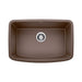 BLANCO 442555 Valea 27" Single Bowl Kitchen Sink - Café