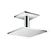 AXOR ShowerSolutions Showerhead 250 Square 2-Jet Ceiling Connection, 1.75 GPM