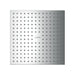 AXOR ShowerSolutions Showerhead 250 Square 2-Jet, 1.75 GPM