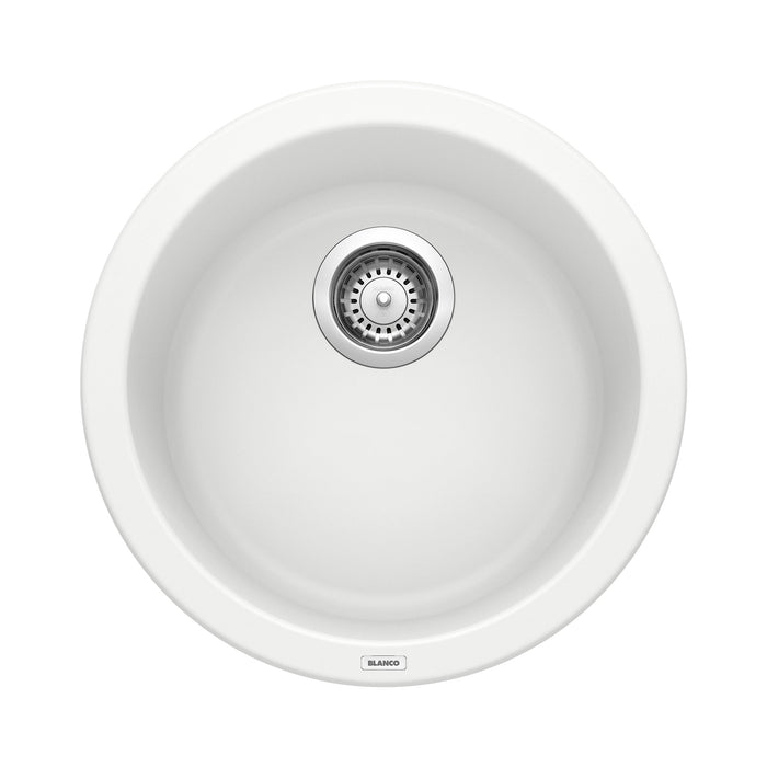 BLANCO 511631 Rondo Dual Mount Bar Sink - White