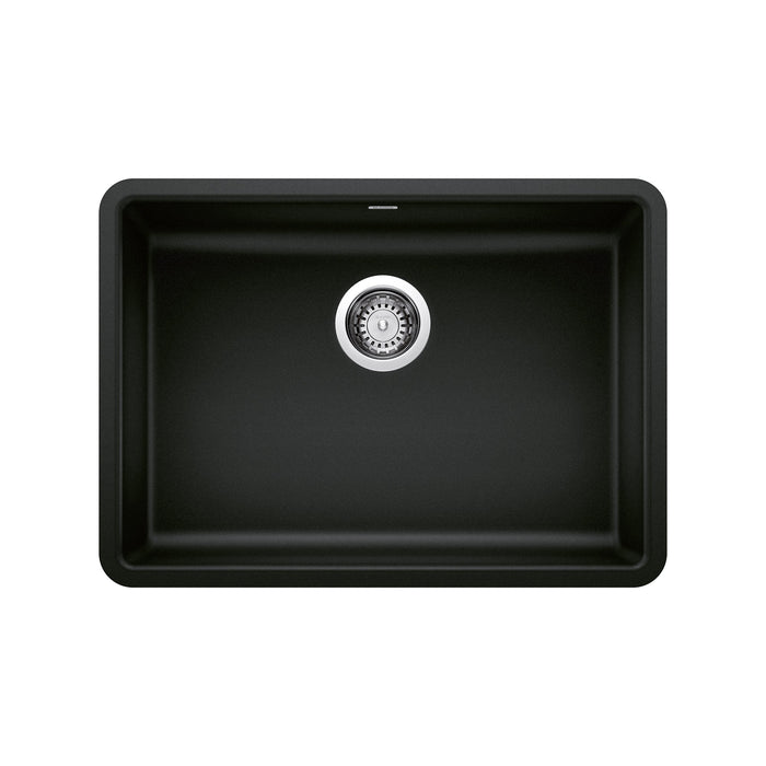BLANCO 442929 Precis 25" ADA Single Bowl Kitchen Sink - Coal Black