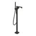 AXOR Citterio E Thermostatic Freestanding Tub Filler Trim with 1.75 GPM Handshower