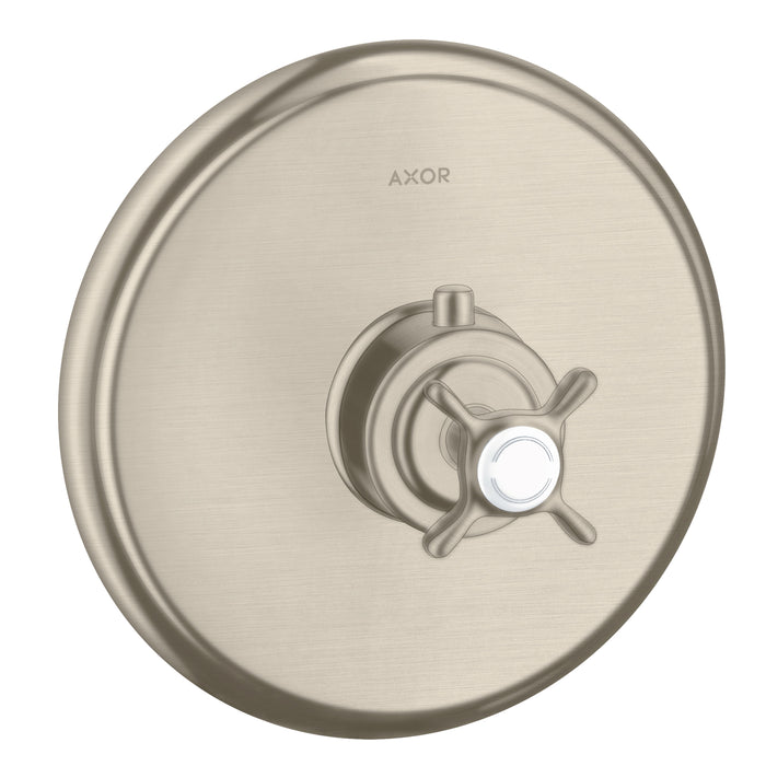 AXOR Montreux Thermostatic Trim HighFlow with Cross Handle