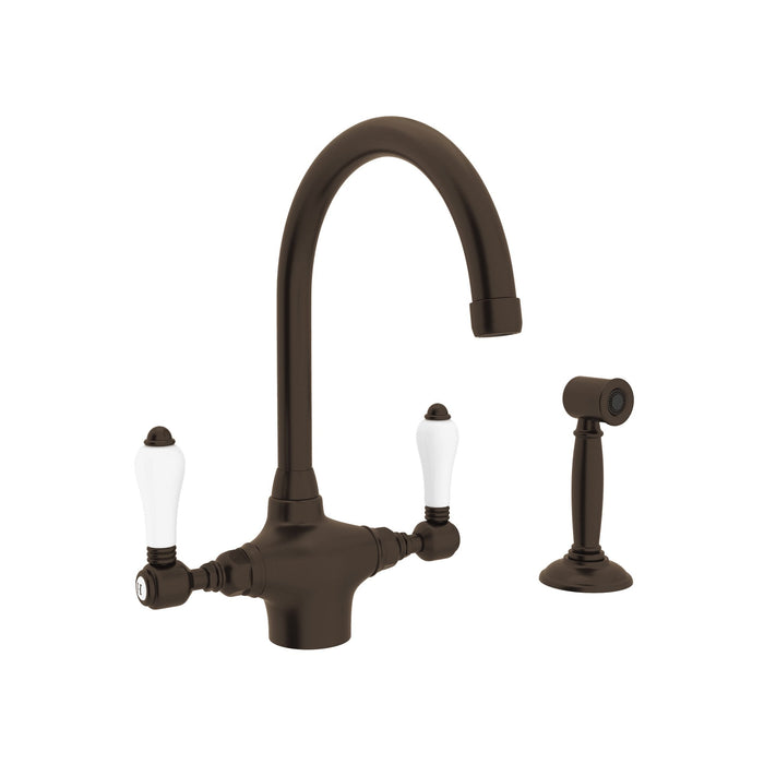 ROHL A1676WS San Julio® Two Handle Kitchen Faucet With Side Spray