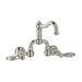 ROHL A1418 Acqui® Wall Mount Bridge Lavatory Faucet With Column Spout