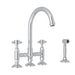 ROHL A1461WS San Julio® Bridge Kitchen Faucet With Side Spray