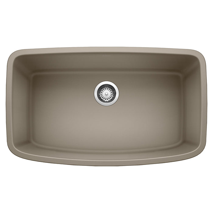 BLANCO 441772 Valea Super Single Bowl Kitchen Sink - Truffle
