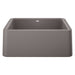 BLANCO 402314 Ikon 27" Apron Single Bowl Farmhouse Sink - Metallic Gray