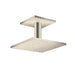 AXOR ShowerSolutions Showerhead 250 Square 2-Jet Ceiling Connection, 1.75 GPM