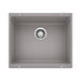 BLANCO 513429 Precis 21" Single Bowl Kitchen Sink - Metallic Gray