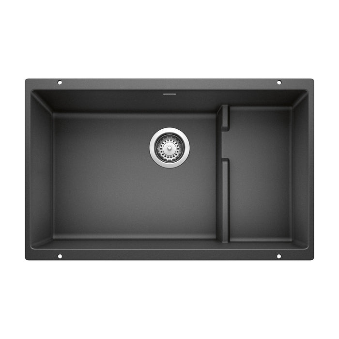 BLANCO 519450 Precis Cascade Super Single Kitchen Sink with Colander - Anthracite