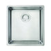 Franke Cube CUX11015 Undermount Single Bowl 16.5 x 17.75 in Granite Kitchen Sink