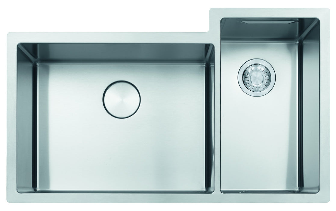 Franke Culinary Center CUX16021-W Undermount Double Bowl 35.19 x 21.38 in Stainless Steel Kitchen Sink