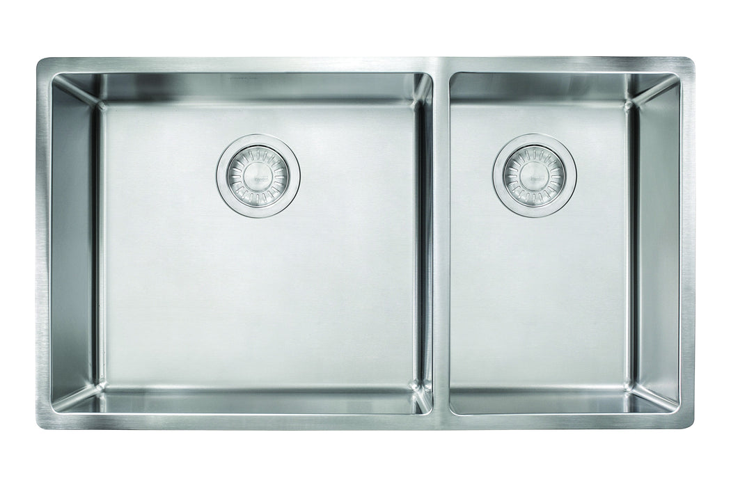 Franke Cube CUX160 Undermount Double Bowl 31.5 x 17.75 in Granite Kitchen Sink