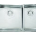 Franke Cube CUX160 Undermount Double Bowl 31.5 x 17.75 in Granite Kitchen Sink