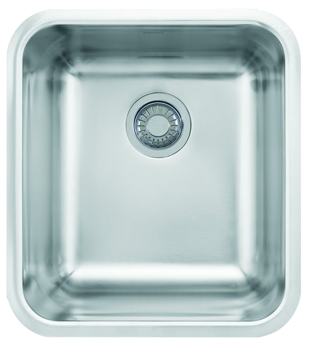 Franke Grande GDX11015 Undermount Single Bowl 16.75 x 18.75 in Stainless Steel Kitchen Sink