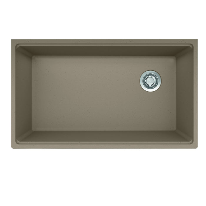 Franke Maris Undermount Single Bowl 33 x 19.31 in Granite Kitchen Sink