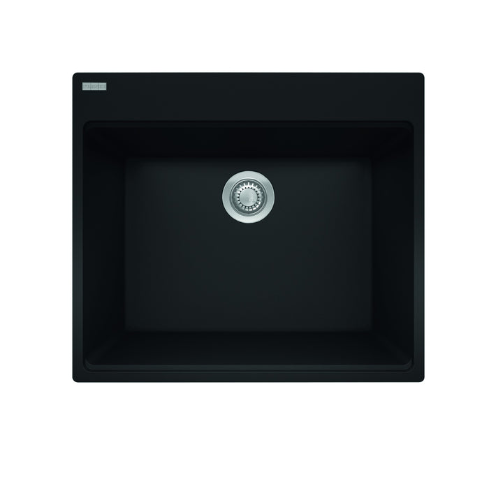 Franke Maris MAG61023L Dual Mount Single Bowl 25 x 22 in Granite Kitchen Sink