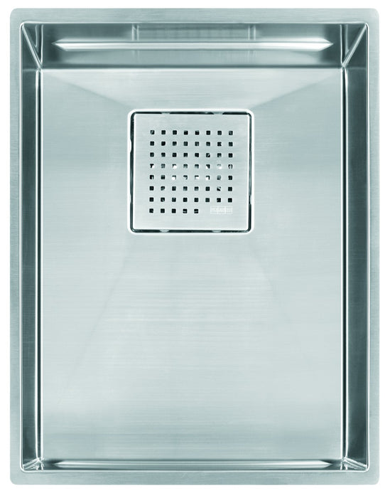 Franke Peak PKX11013 Undermount Single Bowl 14.56 x 17.75 in Stainless Steel Kitchen Sink
