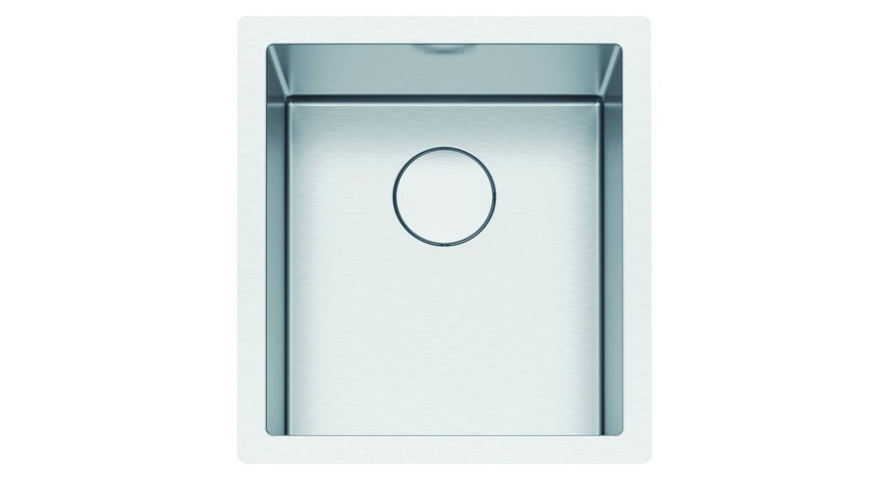Franke Professional 2.0 PS2X110-15 Undermount Single Bowl 17.5 x 19.5 in Stainless Steel Kitchen Sink