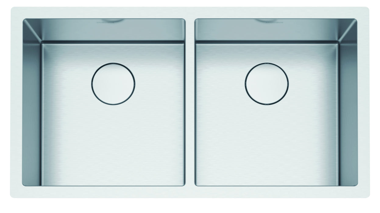 Franke Professional 2.0 PS2X120-16-16 Undermount Double Bowl 35.5 x 19.5 in Stainless Steel Kitchen Sink