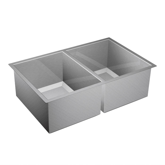 Moen Prep G16200 31"X20" Stainless Steel 16 Gauge Double Bowl Sink