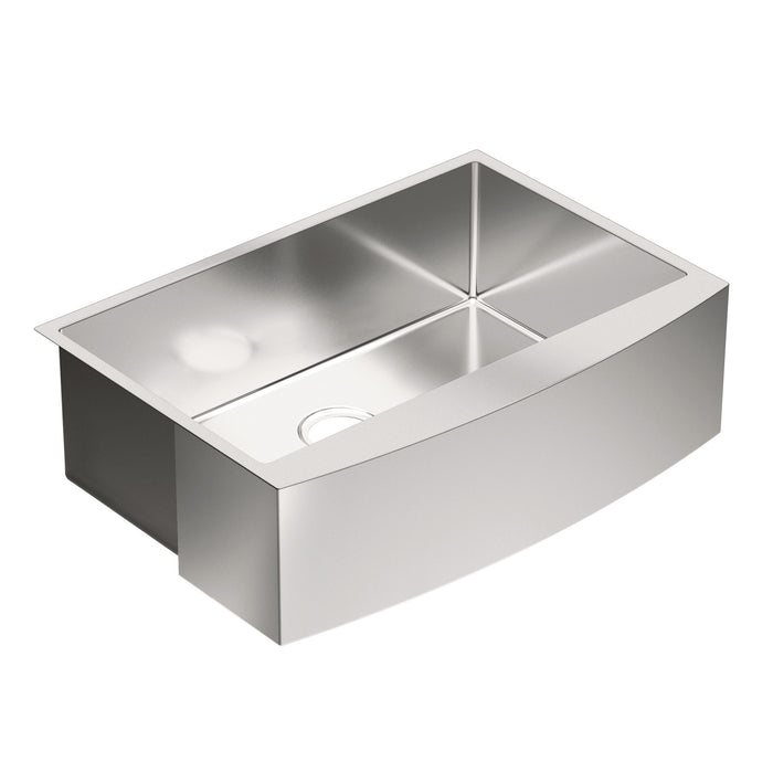 Moen Prep G18121 30" X 21" Stainless Steel 18 Gauge Single Bowl Sink
