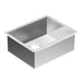 Moen G18185 1800 Series 22" x 18" Stainless Steel 18 Gauge Single Bowl Sink in Satin Stainless