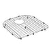 Moen GA748B Stainless D Shape Rear Drain Bottom Grid Accessory 18" x 18" in Satin Stainless