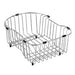 Moen GA841 Stainless Steel D Shape Rinse Basket Accessory 13" x 16.5" in Satin Stainless