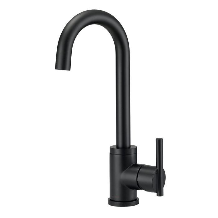 Gerber D150558 Parma 1H Bar Faucet w/ Side Mount Handle 1.75gpm - Satin Black